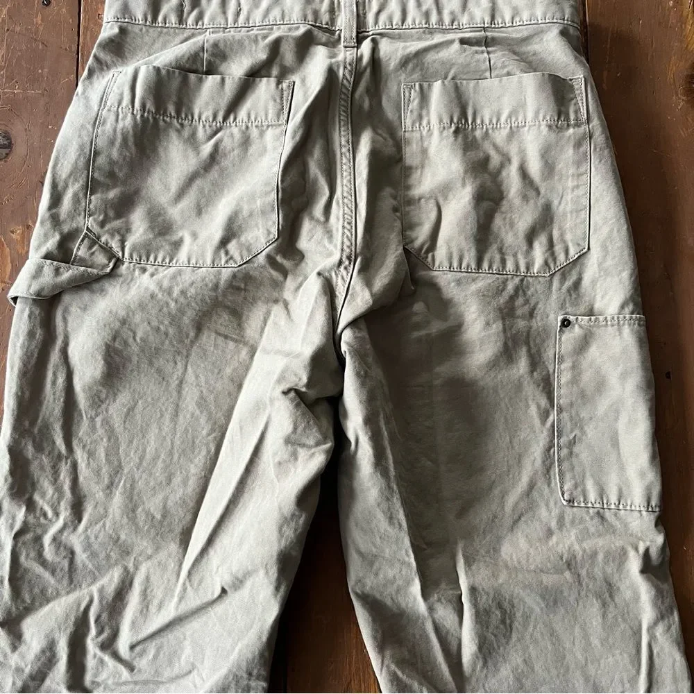 GAP Men's Carpenter Pants 30x30 Khaki Beige Relaxed Fit Workwear - Picture 7 of 9